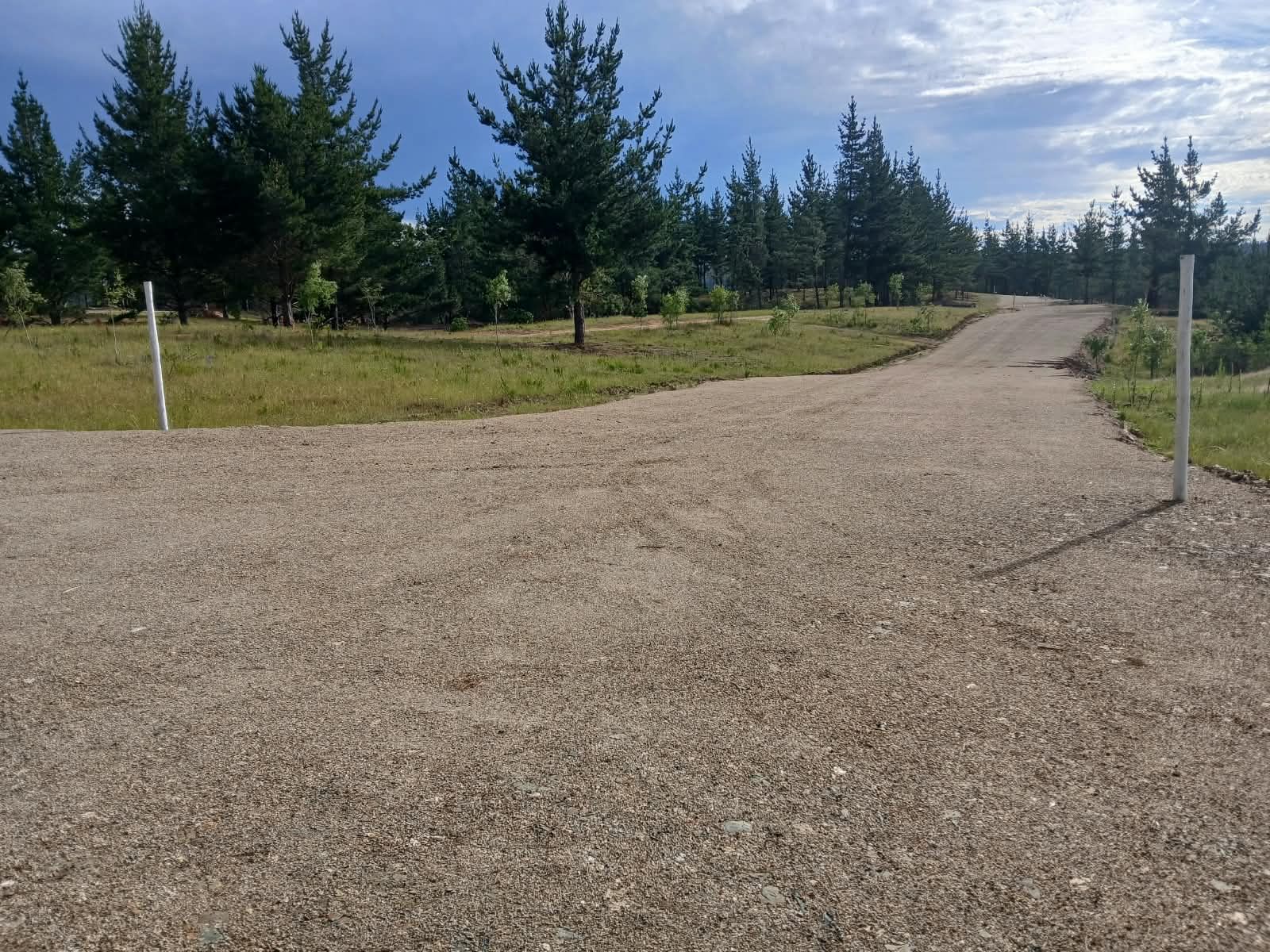 Caminos interiores compactados